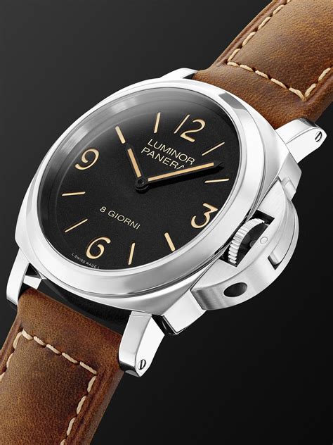 8 day hand wound panerai|Luminor 8 Giorni .